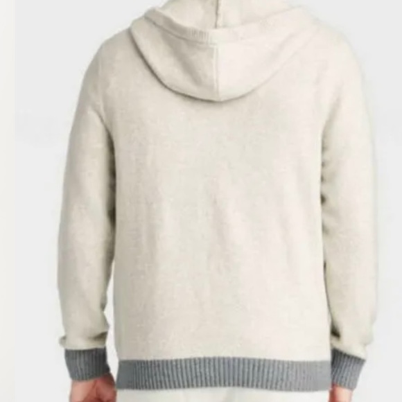 Men's Hooded Pullover - Goodfellow & Co ribbed cuffs and a ribbed hem.NEW & cozy - Picture 2 of 9